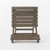 POSITANO FOLDABLE DINING SET, GREY