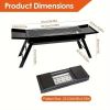 Foldable barbecue grill, charcoal grill, charcoal stove, portable barbecue grill, outdoor grill, camping folding grill grill