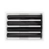 80Qt Black Box Black Square Foot Tube With Drain Pipe Freezer Incubator