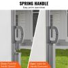 VEVOR Beige Retractable Side Awning-Rugged 71x236'' Full Aluminum Rust-Proof Side Awning Patio Sunshine Privacy Divider Wind Screen. Longer Service Li