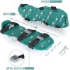 Lawn Aerator Shoes with Stainless Steel Shovel, Free-Installation Aerating Shoe with Hook & Loop Straps, Heavy Duty Spiked Aerating Sandals