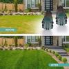 Lawn Aerator Shoes with Stainless Steel Shovel, Free-Installation Aerating Shoe with Hook & Loop Straps, Heavy Duty Spiked Aerating Sandals